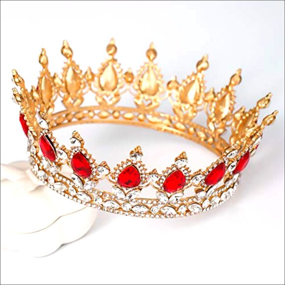 Rhinestone Crystal Wedding Tiara Headband for Bridal Party Costume main image 5